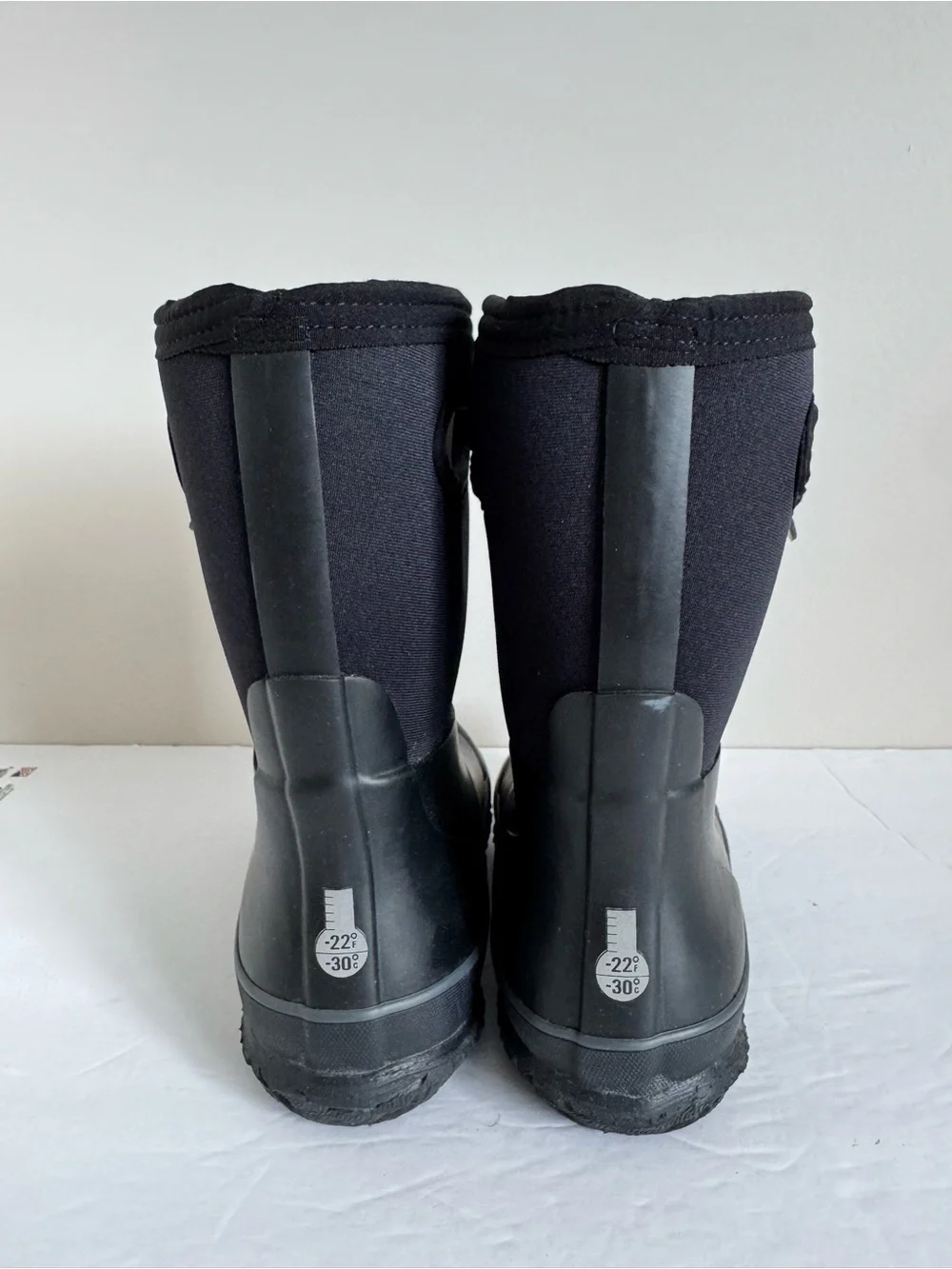 BOGS Grasp Solid Kids Rain Snow Waterproof insulated Boot youth Size 3